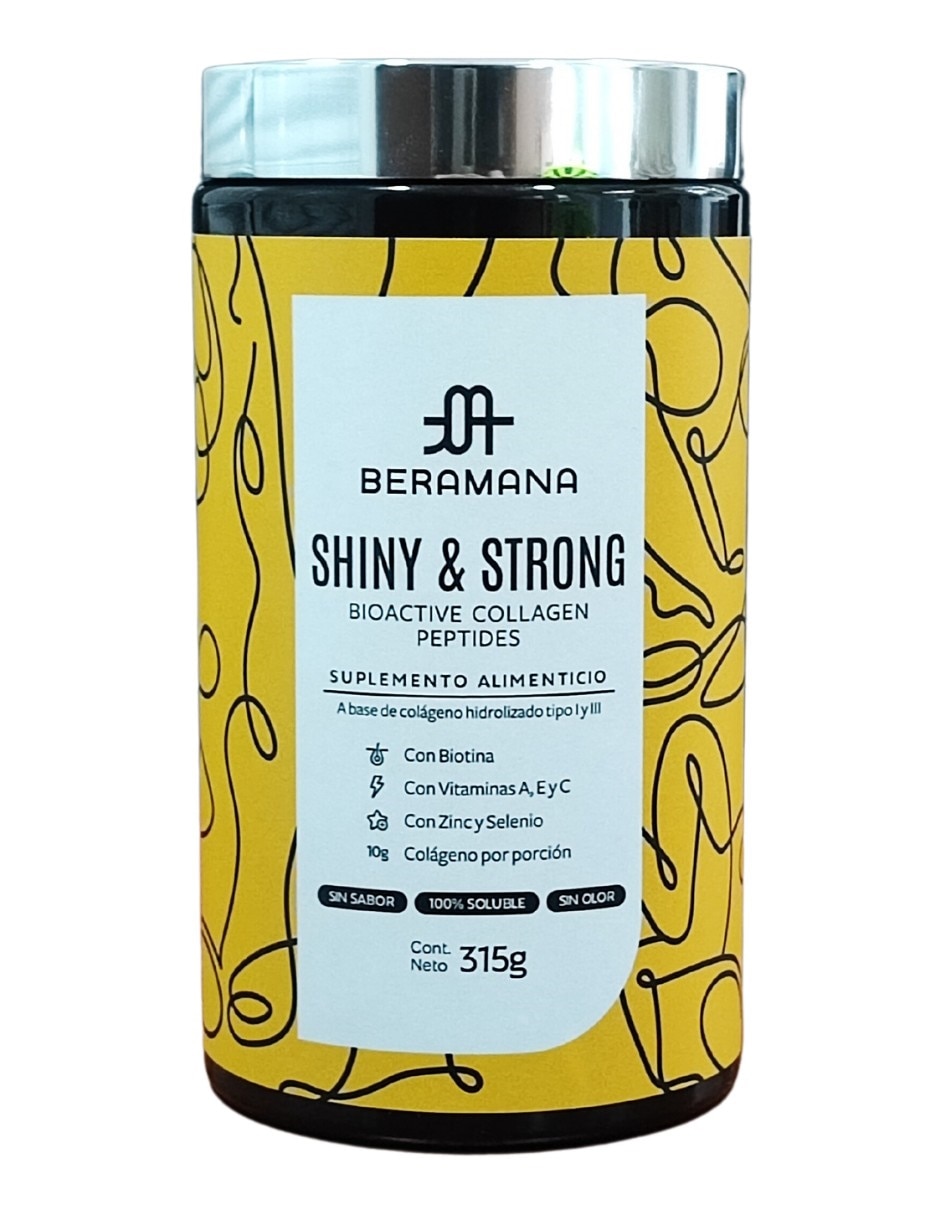 Colágeno Shiny & Strong Beramana de 315 g Colágeno Shiny & Strong Beramana de 315 g