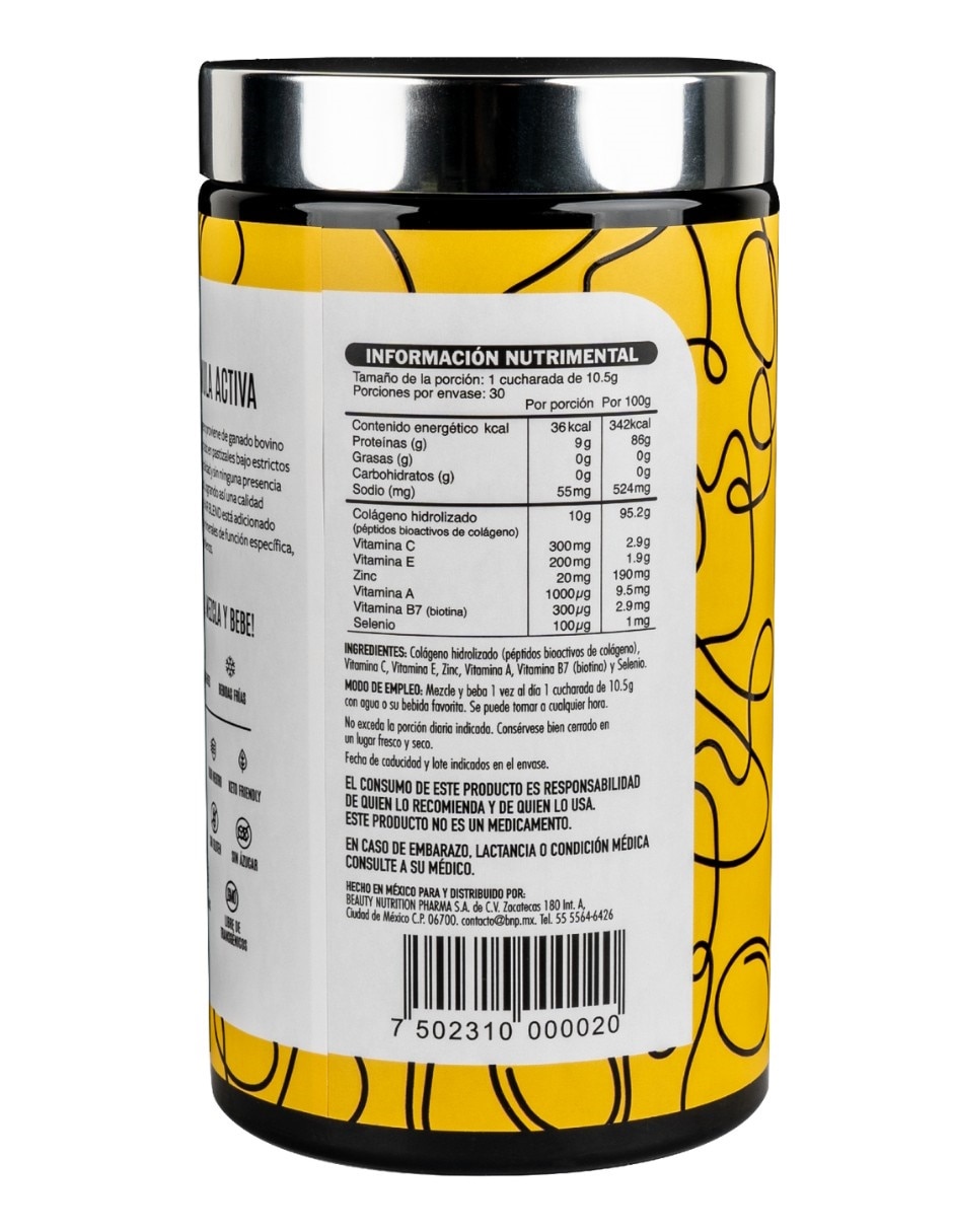 Colágeno Shiny & Strong Beramana de 315 g 2