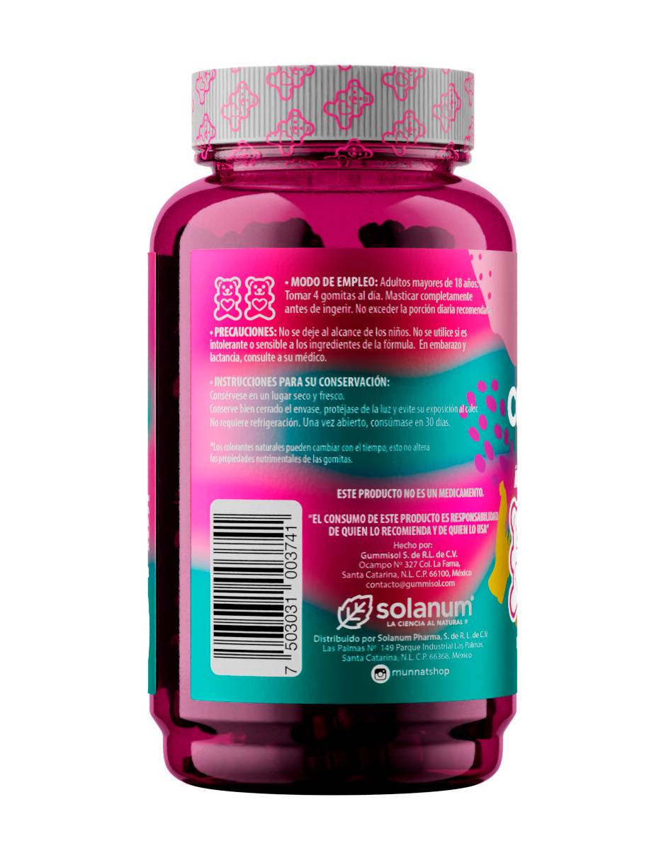Multivitaminico colageno, biotina gomitas unisex 3