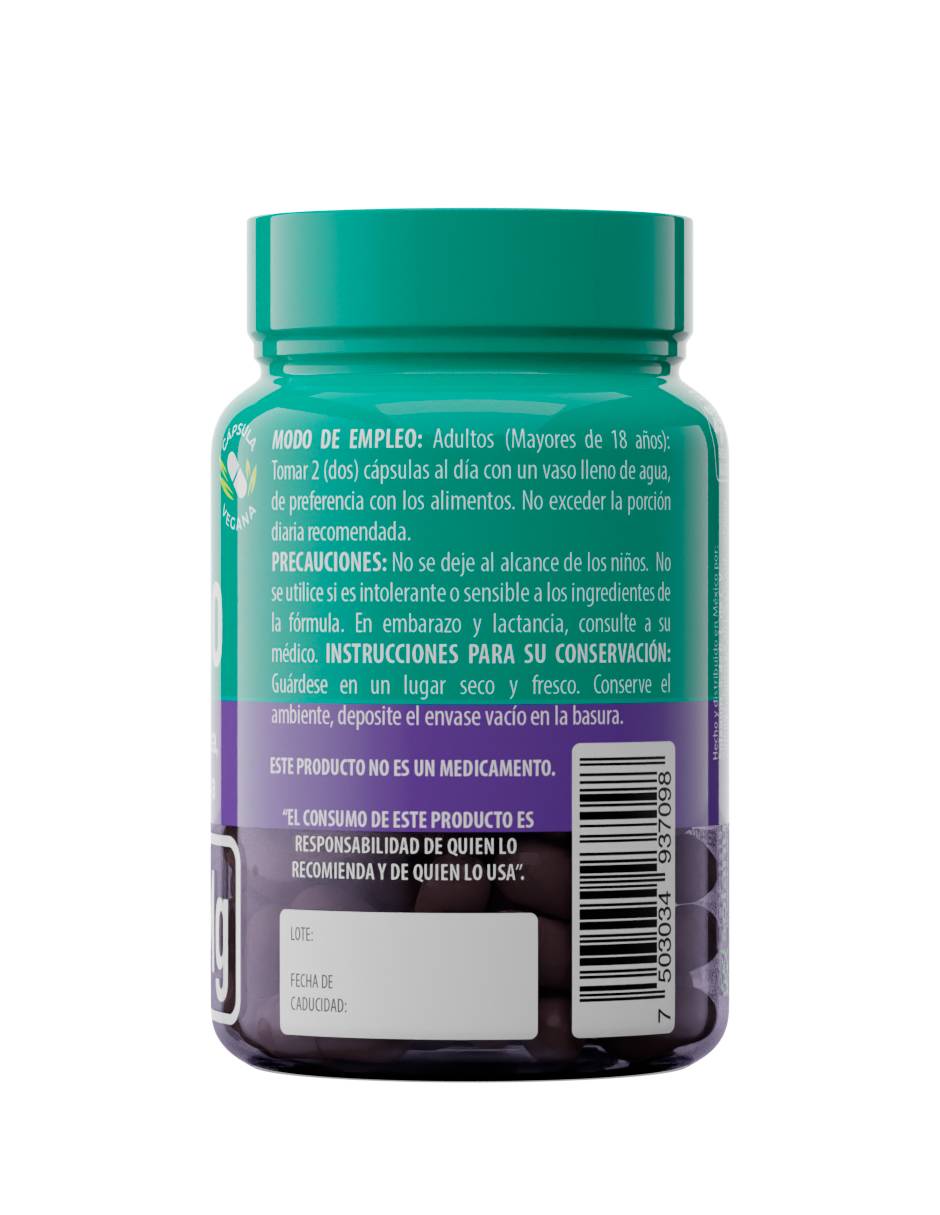 HB PPGT vitamina Solanum cápsulas 3