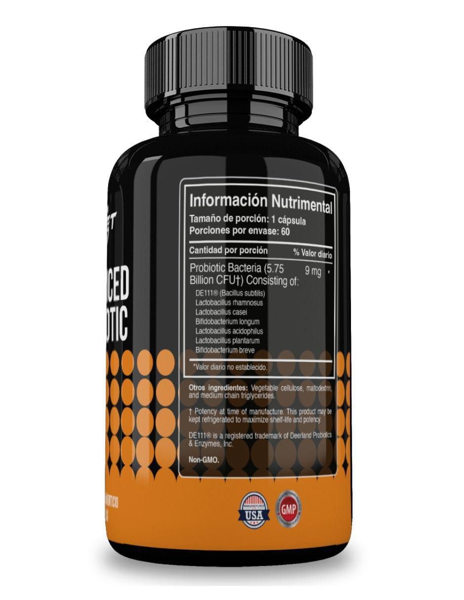 Advanced Probiotics con probioticos 5.7 billones cfu de 60 cápsulas 2