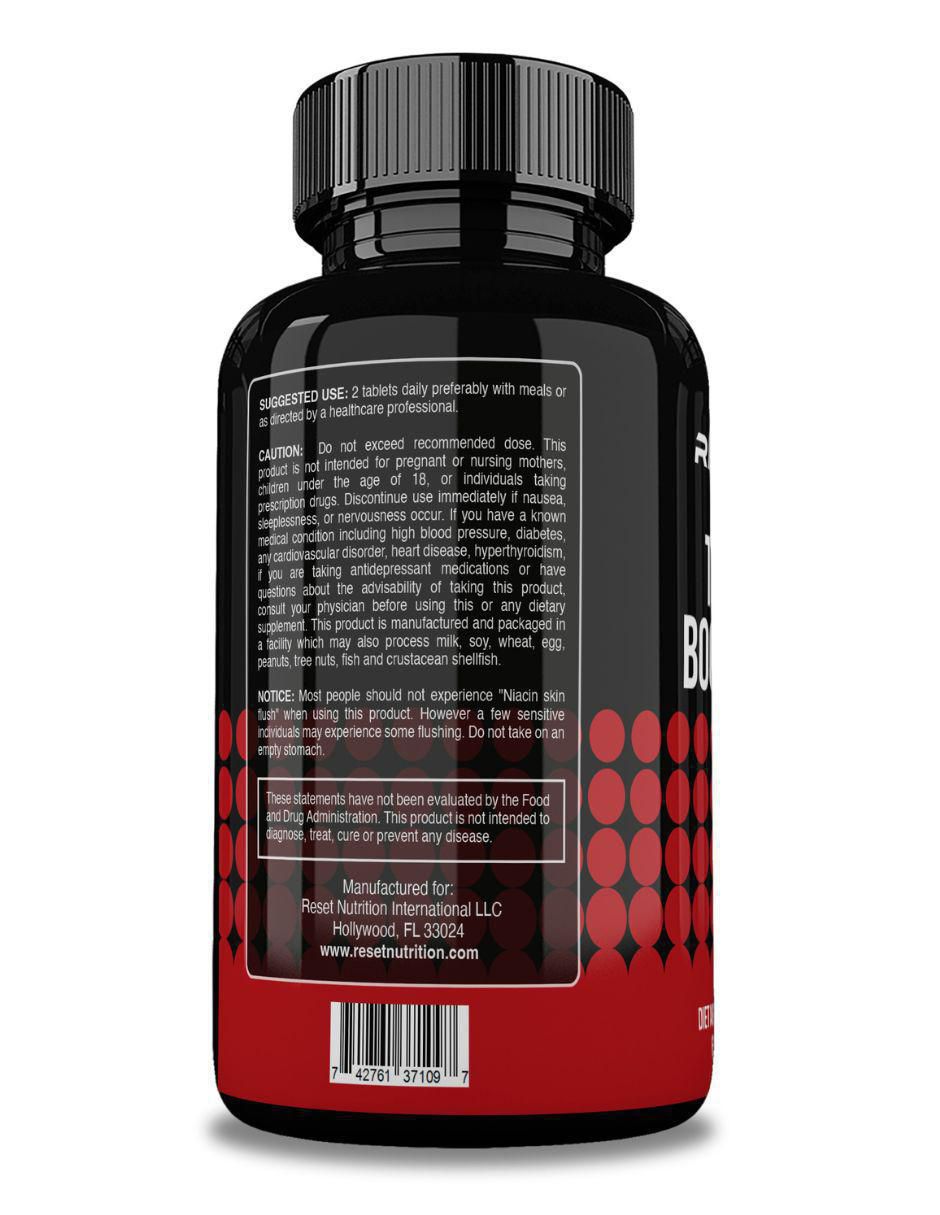 Test Booster con zinc de 60 cápsulas 3