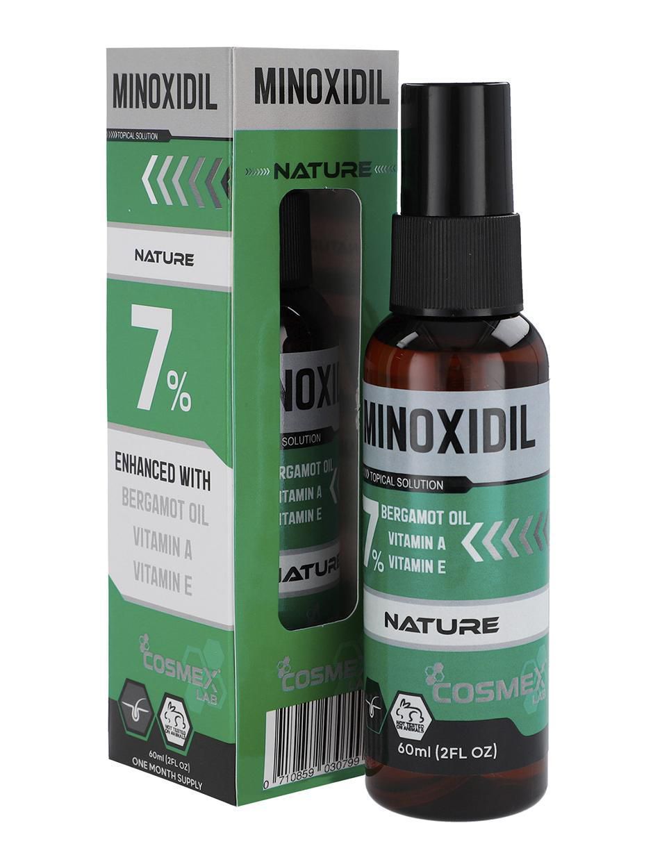 Loción crecimiento de barba Minoxidil al 7% y Bergamota 2