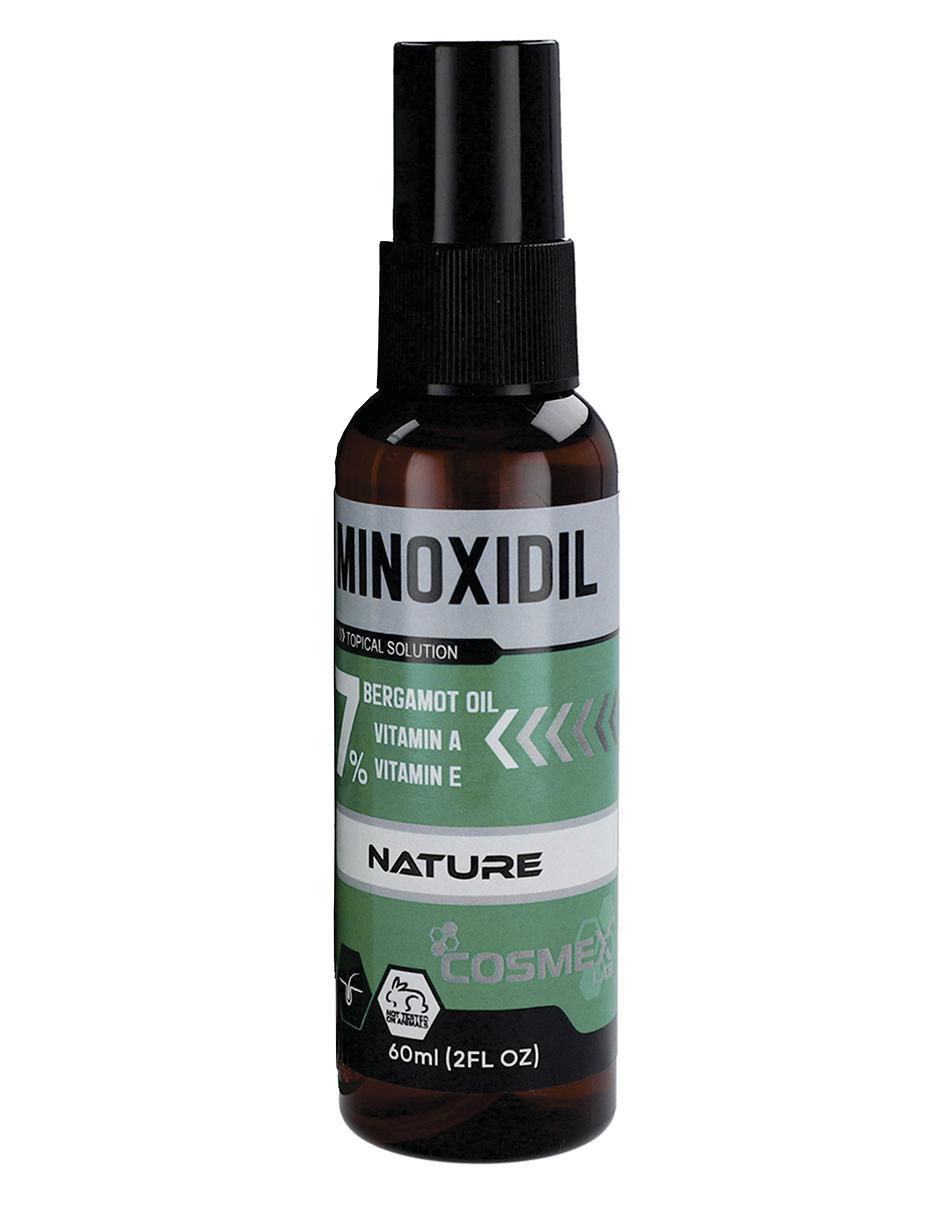 Loción crecimiento de barba Minoxidil al 7% y Bergamota 4
