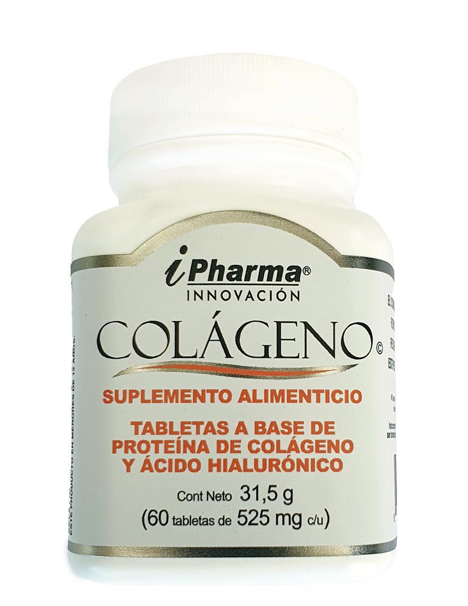Suplemento alimenticio a base de proteína con ácido hialurónico sabor natural de 60 tabletas Suplemento alimenticio a base de proteína con ácido hialurónico sabor natural de 60 tabletas