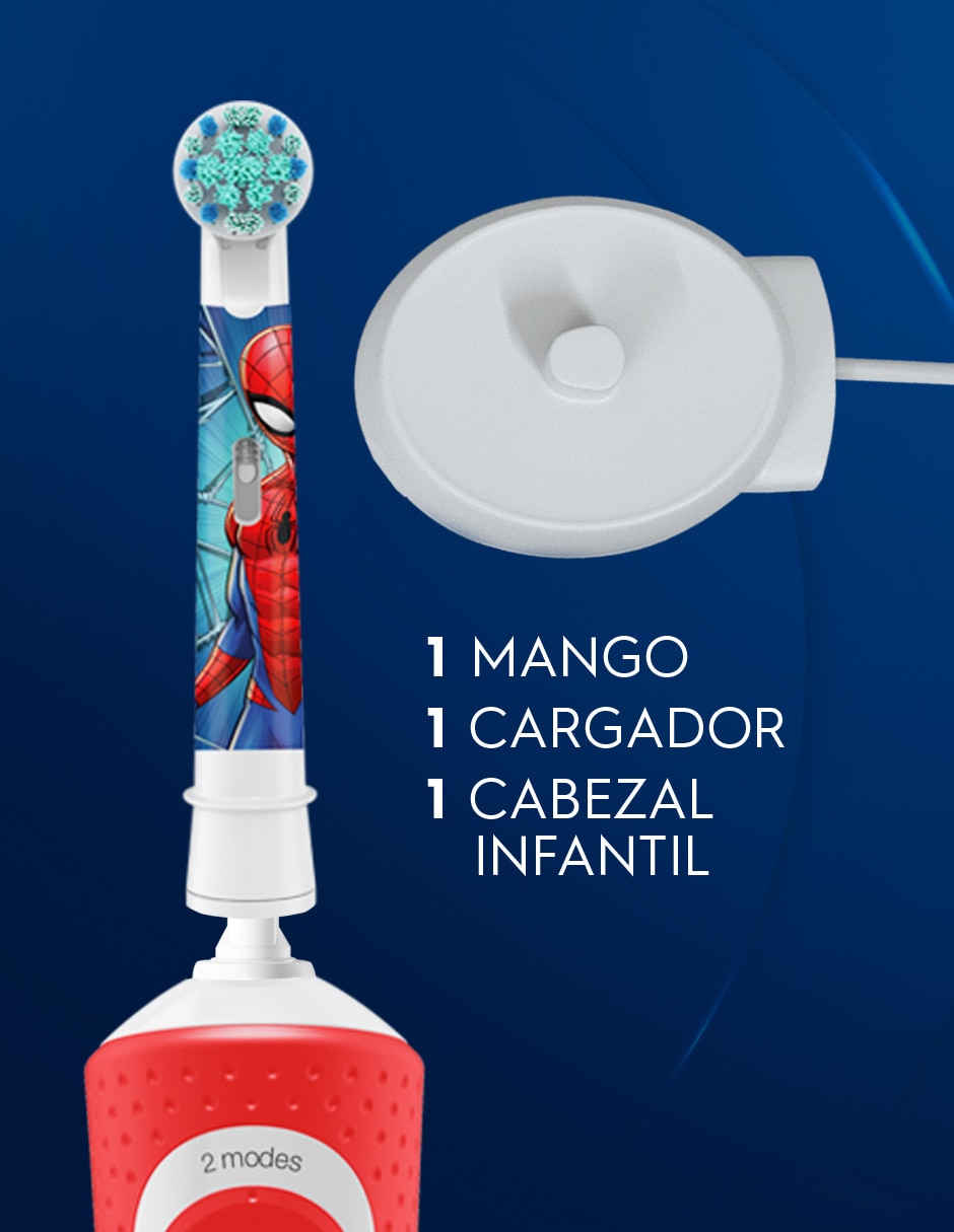 Cepillo de dientes eléctrico Spiderman 12