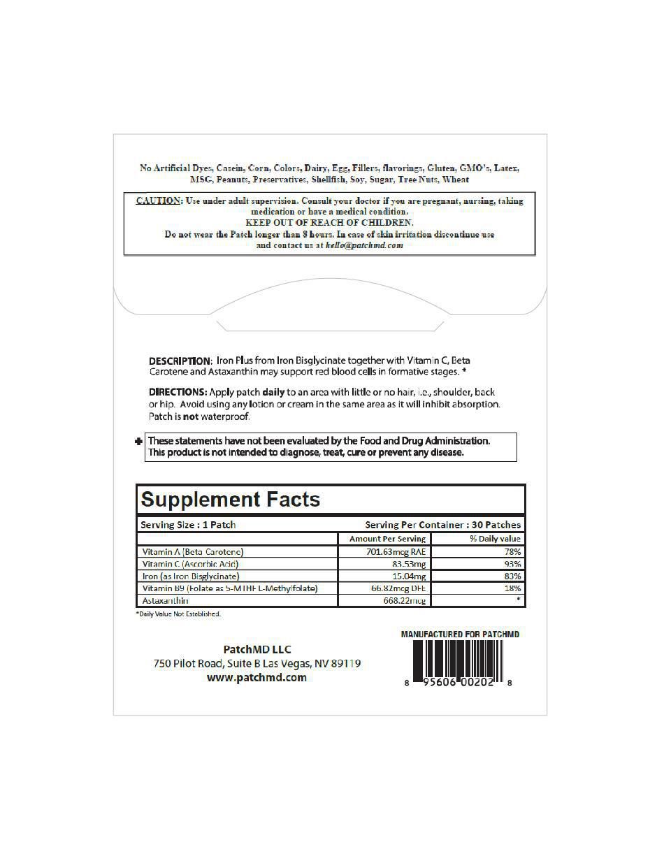 Iron Plus mineral parches 2