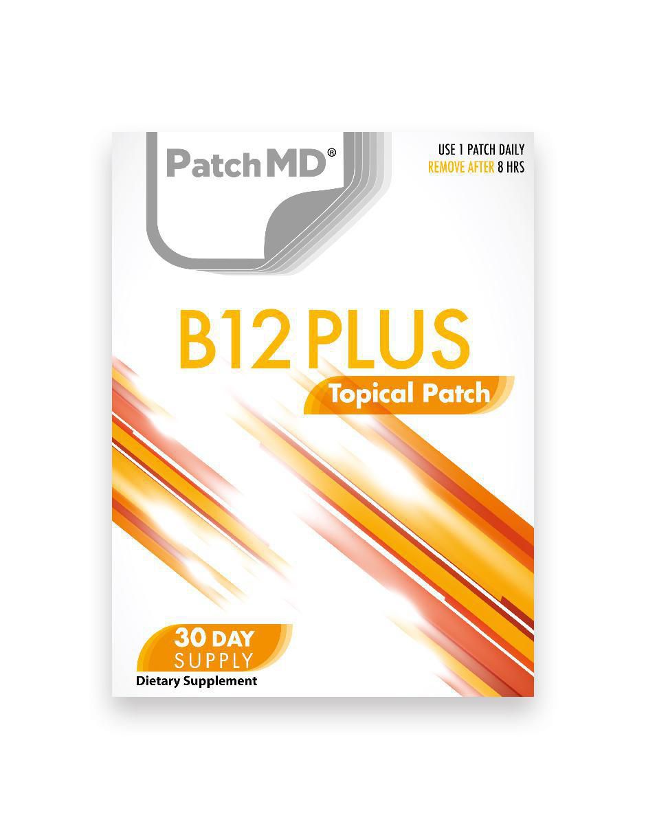 B12 Plus suplemento alimenticio parches B12 Plus suplemento alimenticio parches