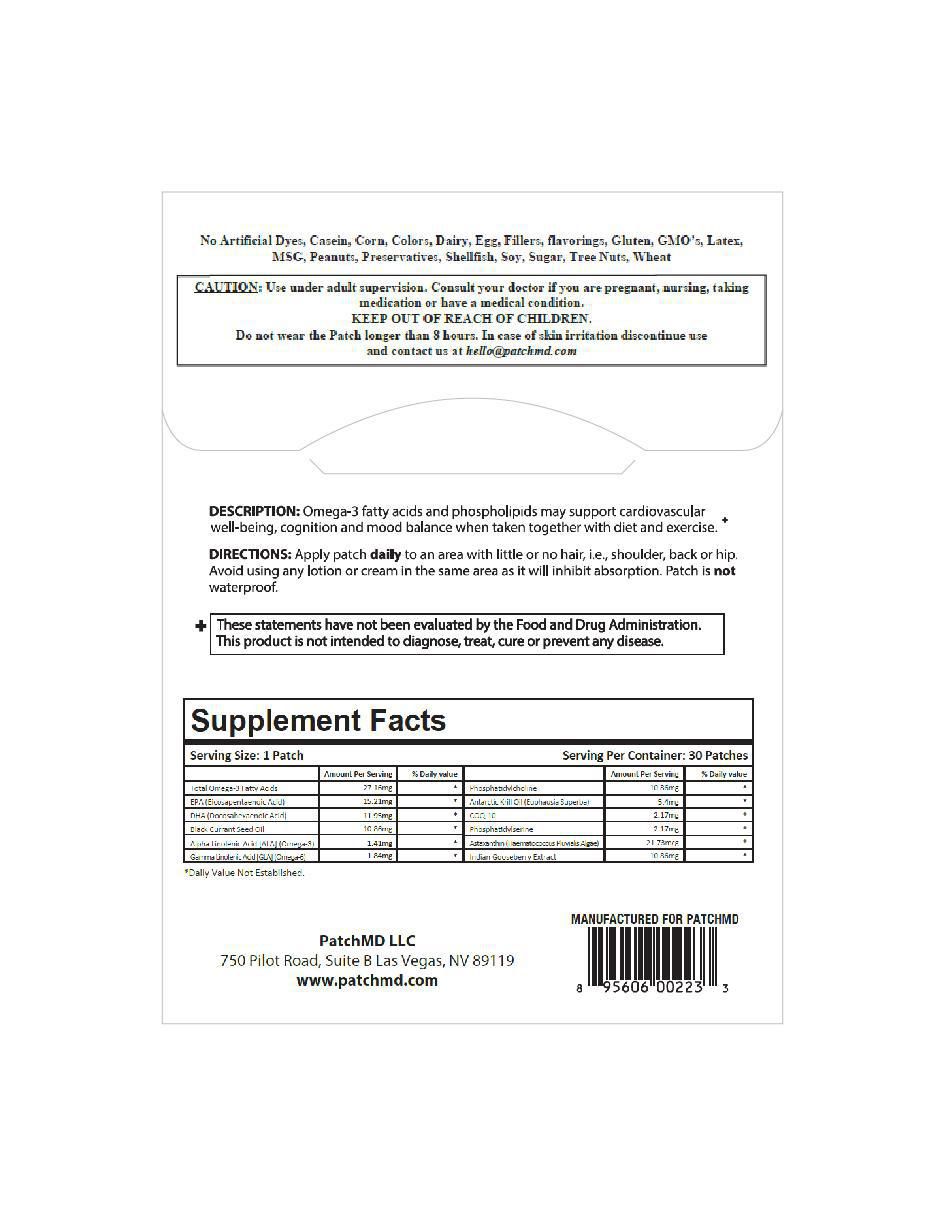 Omega 3 Plus suplemento alimenticio parches 2