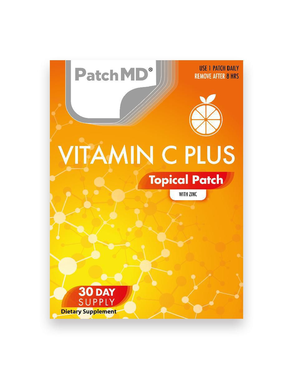 Vitamin C Plus suplemento alimenticio parches