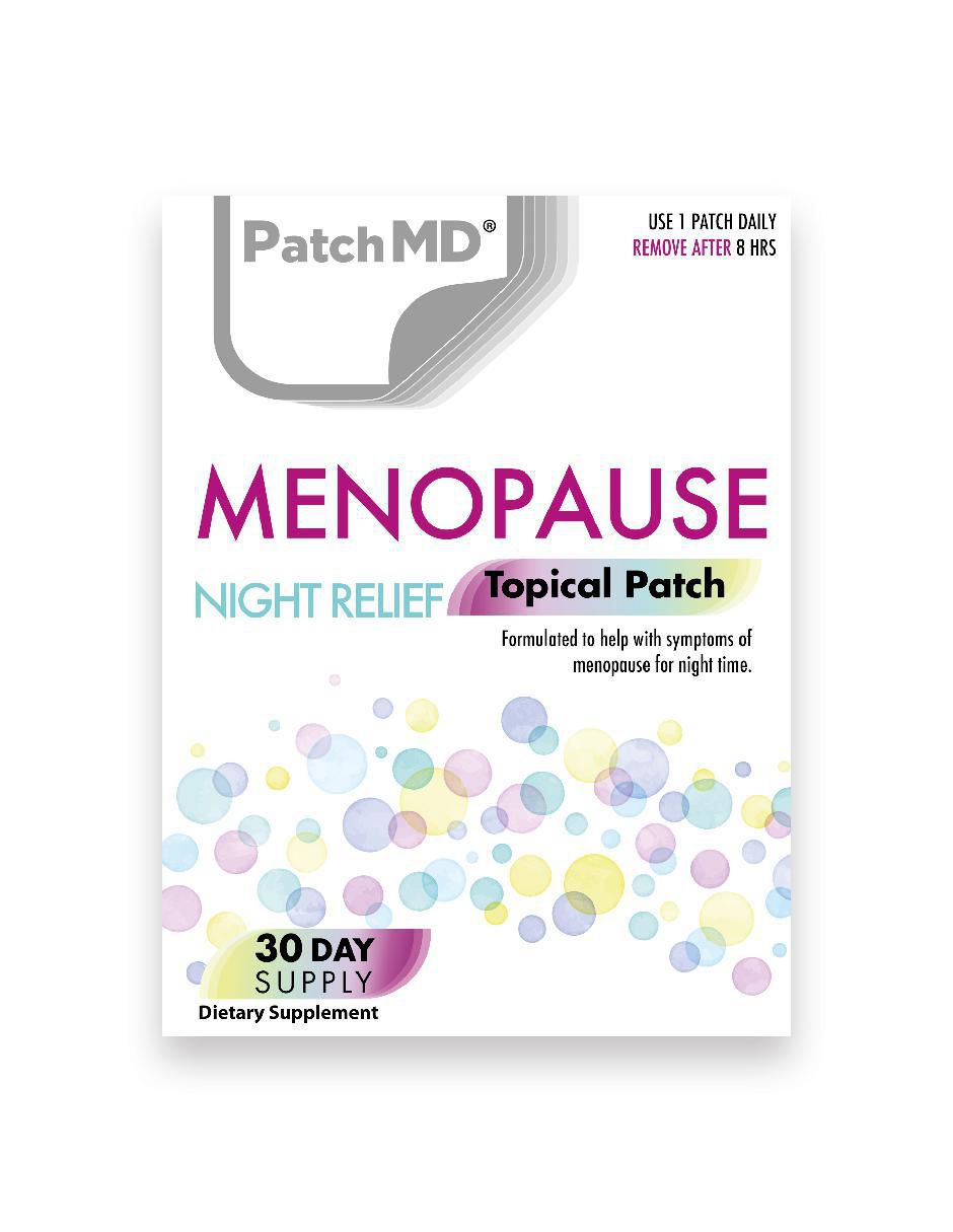 Menopause Night Relief vitamina parches