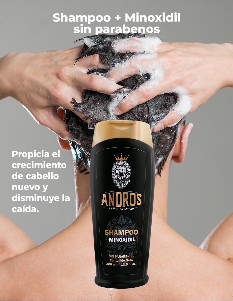 Shampoo anticaída para cabello Minoxidil 4
