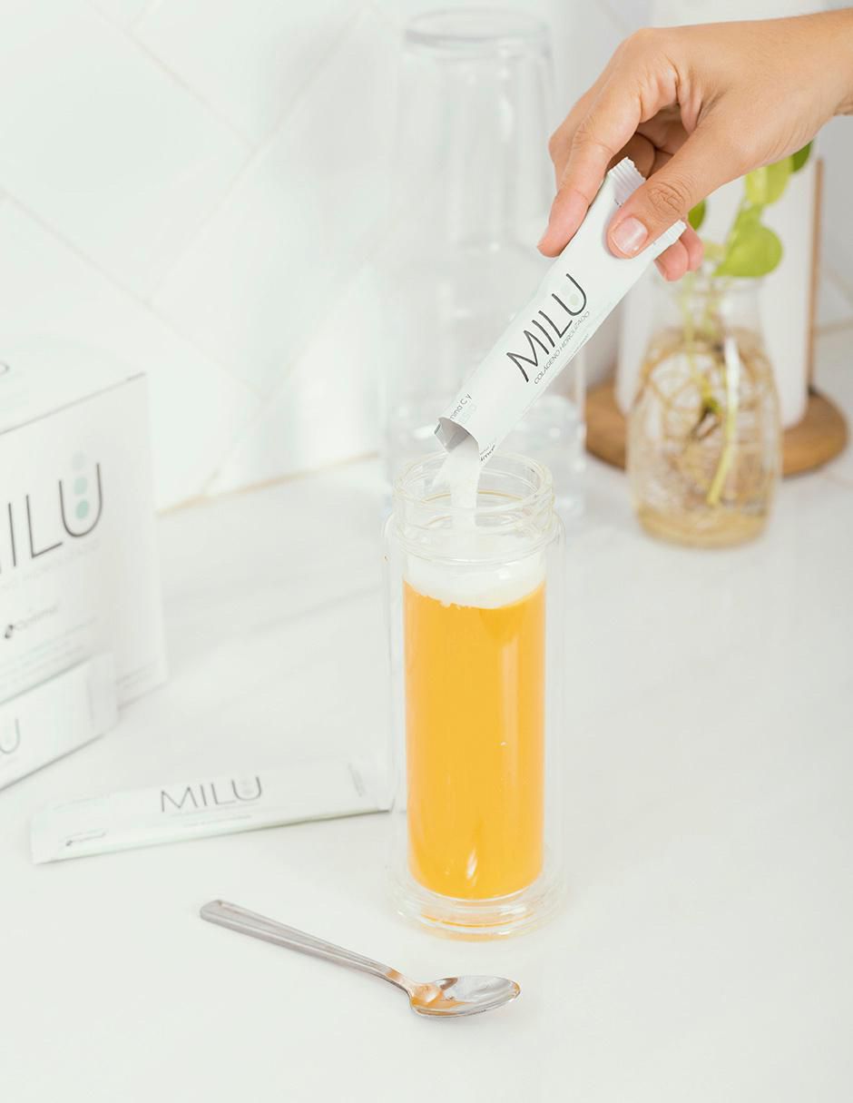 Con Magnesio Y Vitamina C Milu Colágeno Hidrolizado sabor original de 330 g 6