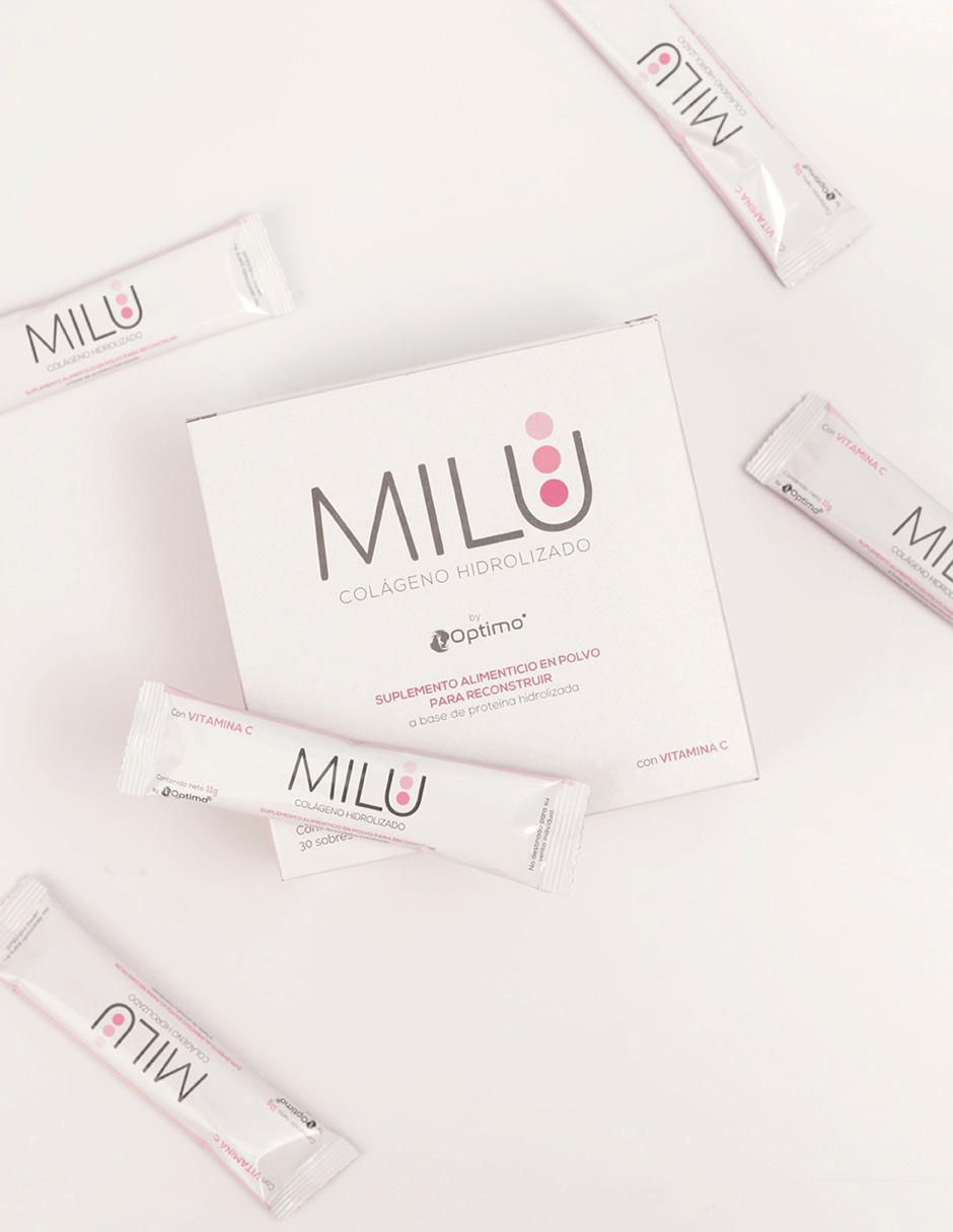 Con Vitamina C Milu Colágeno Hidrolizado sabor original de 330 g 5