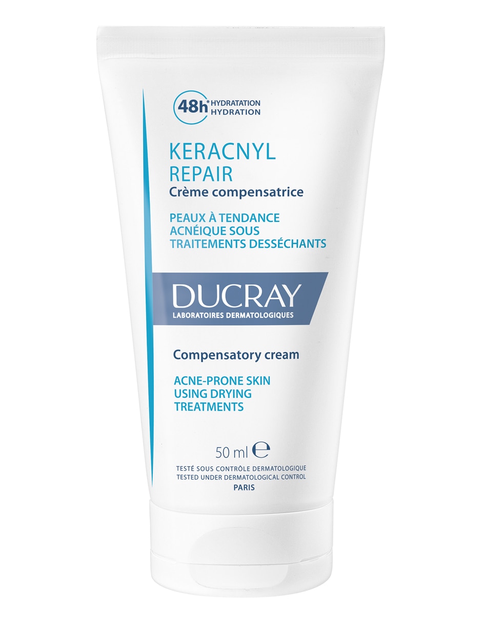 Crema facial recomendada para acné día y noche para piel grasa