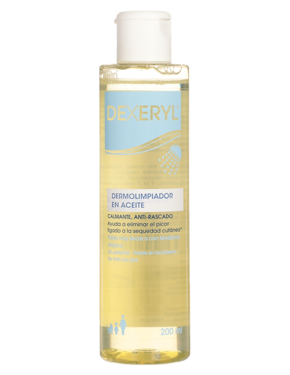 Limpiadores rostro y cuerpo Dexeryl Aceite de Ducha 200 ml, Piel Seca y Atópica, pH Fisiológico para calmar la piel Limpiadores rostro y cuerpo Dexeryl Aceite de Ducha 200 ml, Piel Seca y Atópica, pH Fisiológico para calmar la piel