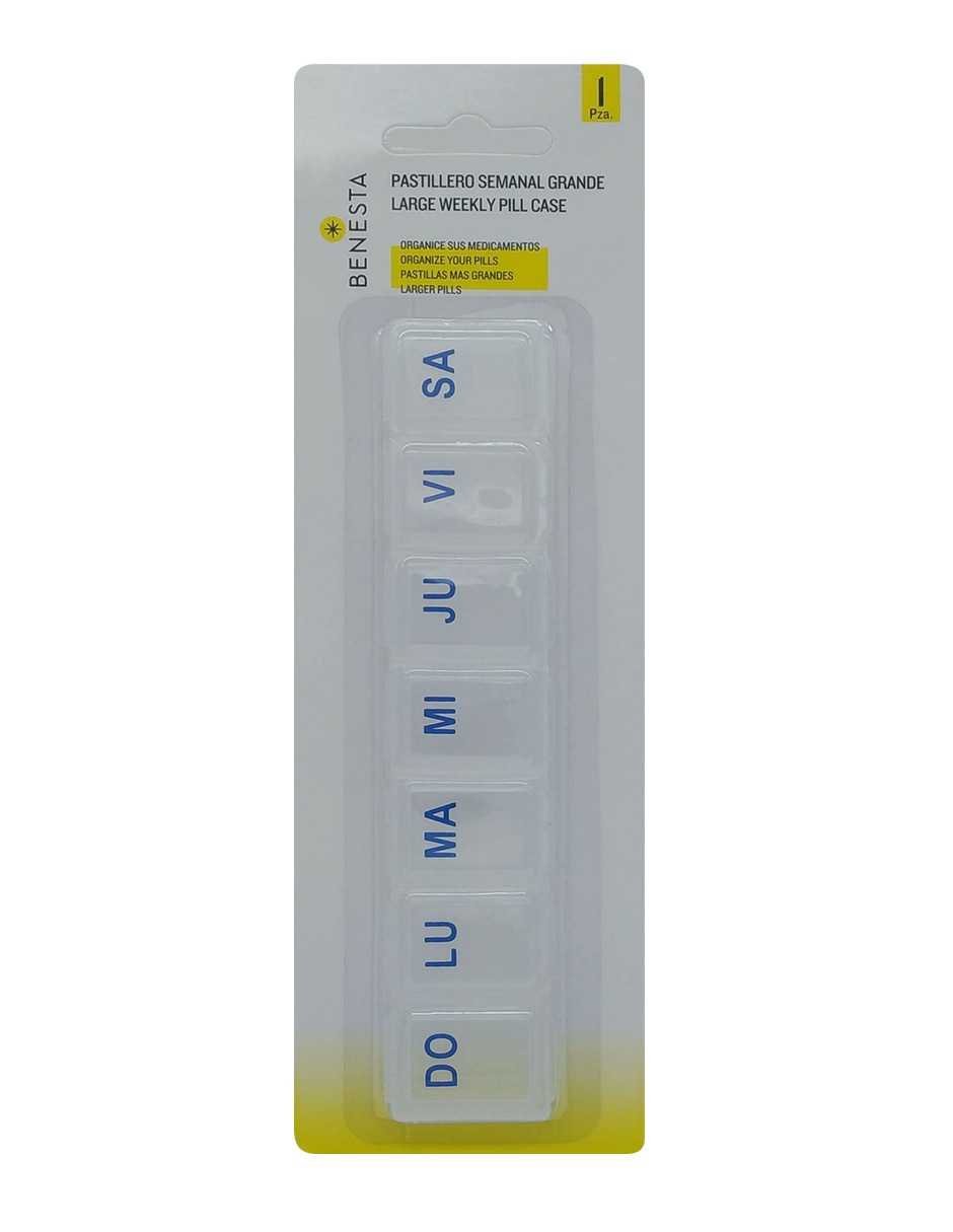Pastillero 7 compartimentos 2