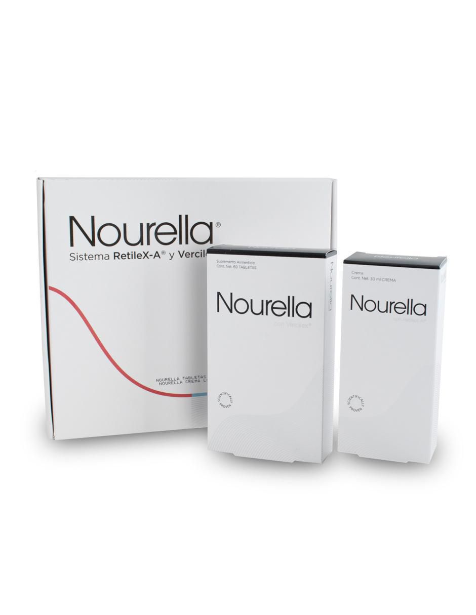 Nourella con vercilex y retilex-a de 60 tabletas