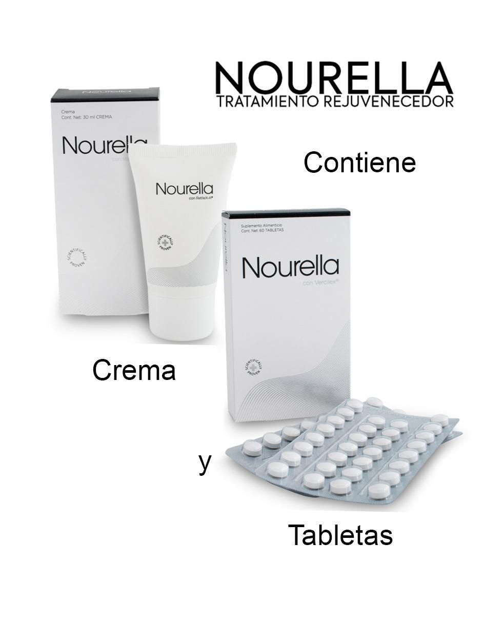 Nourella con vercilex y retilex-a de 60 tabletas 3