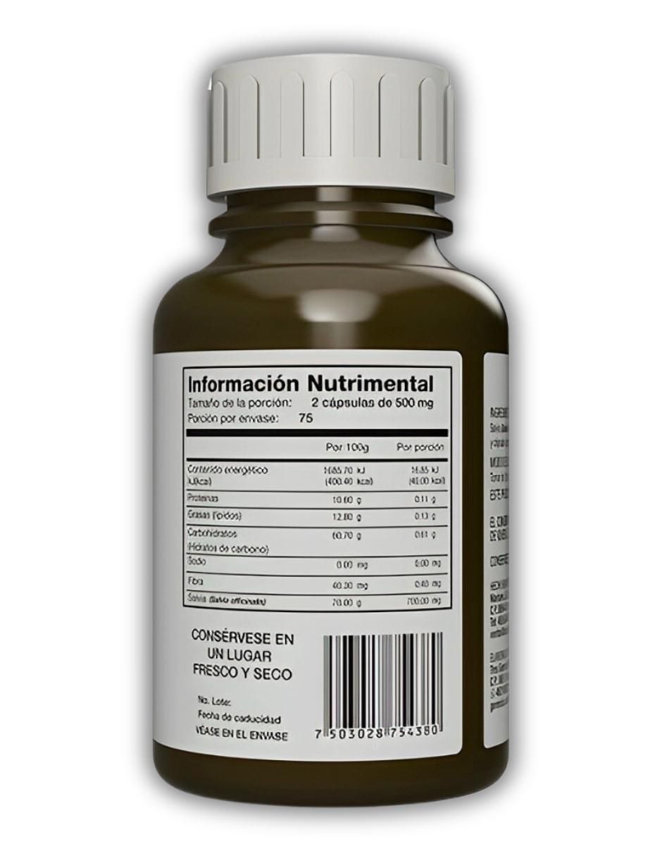 SVIA sabor natural de 150 cápsulas 2