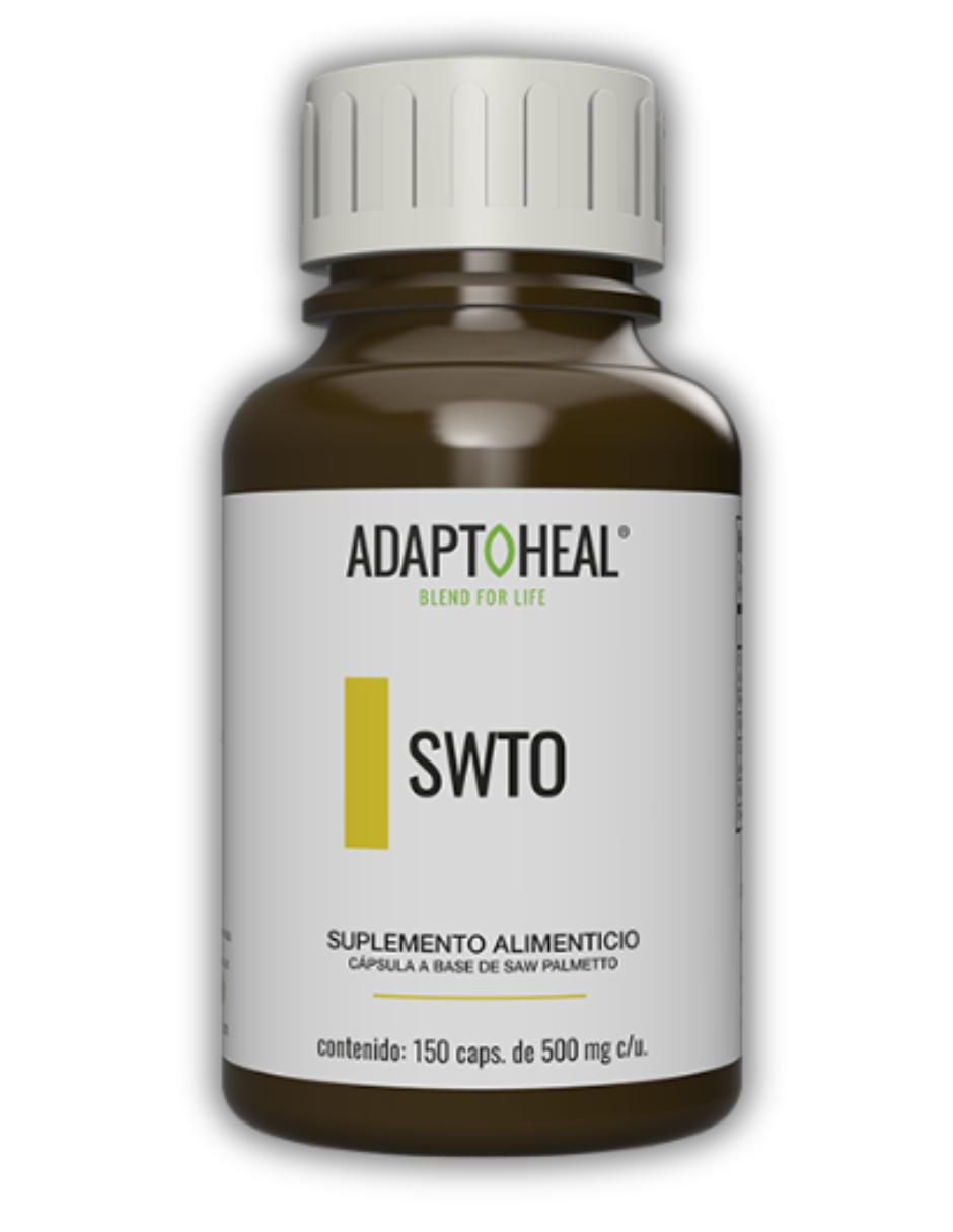 Swto Saw Palmetto 150 Cápsulas Adaptoheal sabor natural de 150 cápsulas