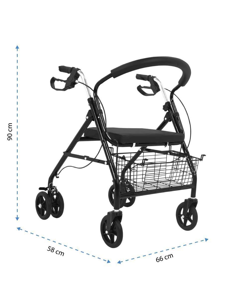 Andadera ortopédica rollator Texas 6