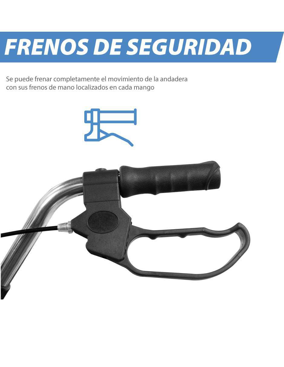Andadera ortopédica rollator Texas 3