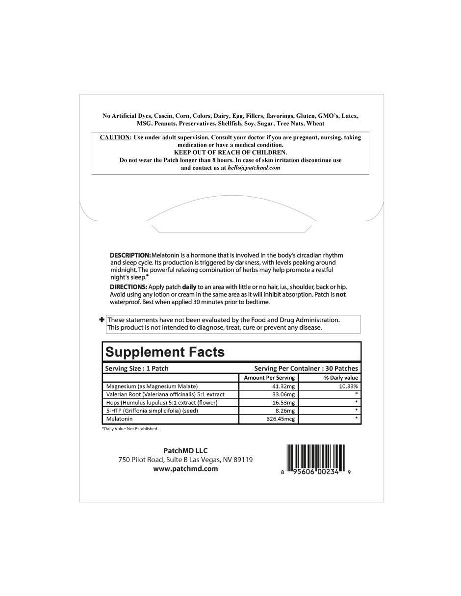Sleep Starter mineral parches 2