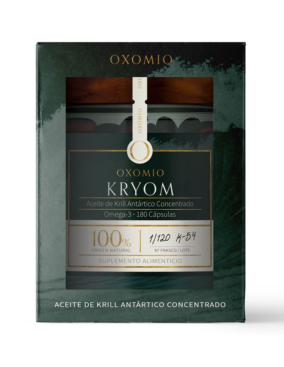 Kryom de - Heart Health Oxomio con aceite de krill de 180 cápsulas 5