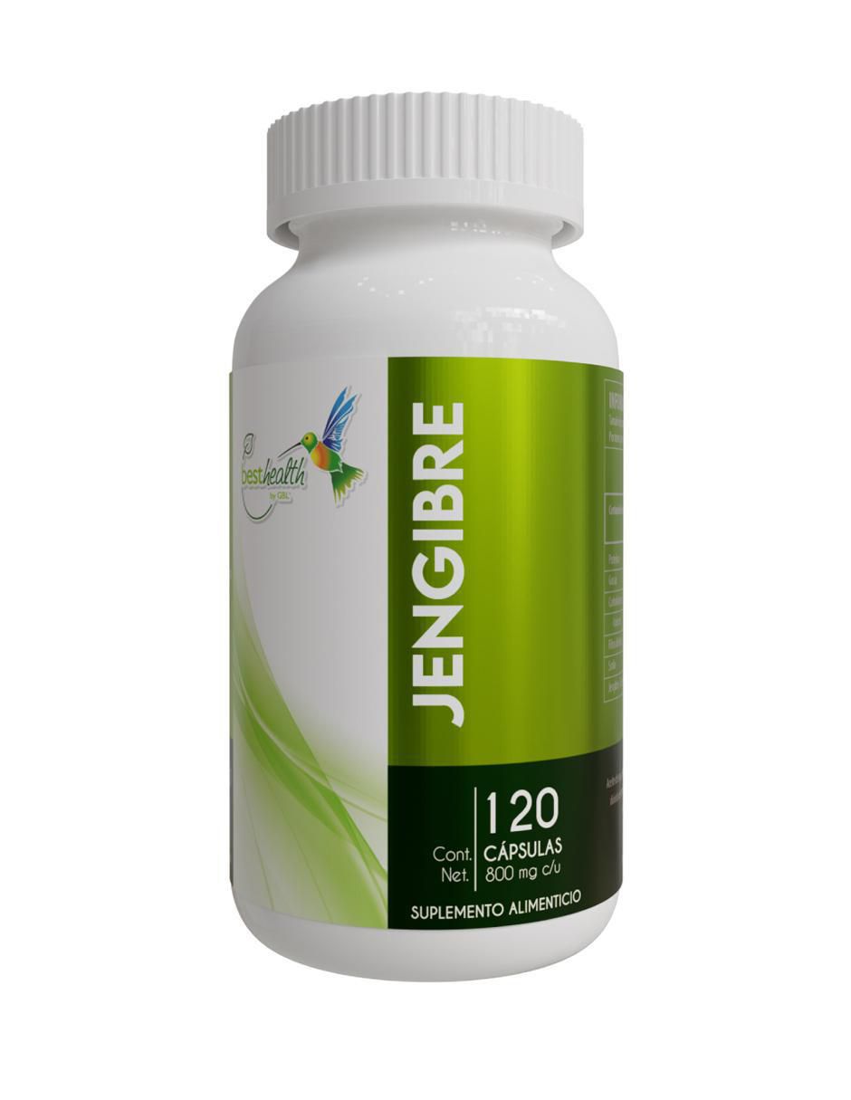 Jengibre de 120 cápsulas