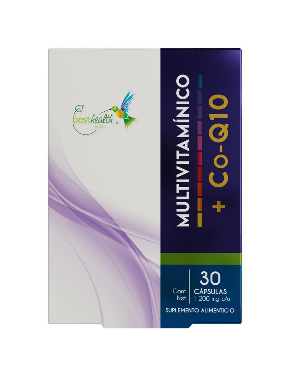 Multivitamínico + Co-Q10 de 30 cápsulas