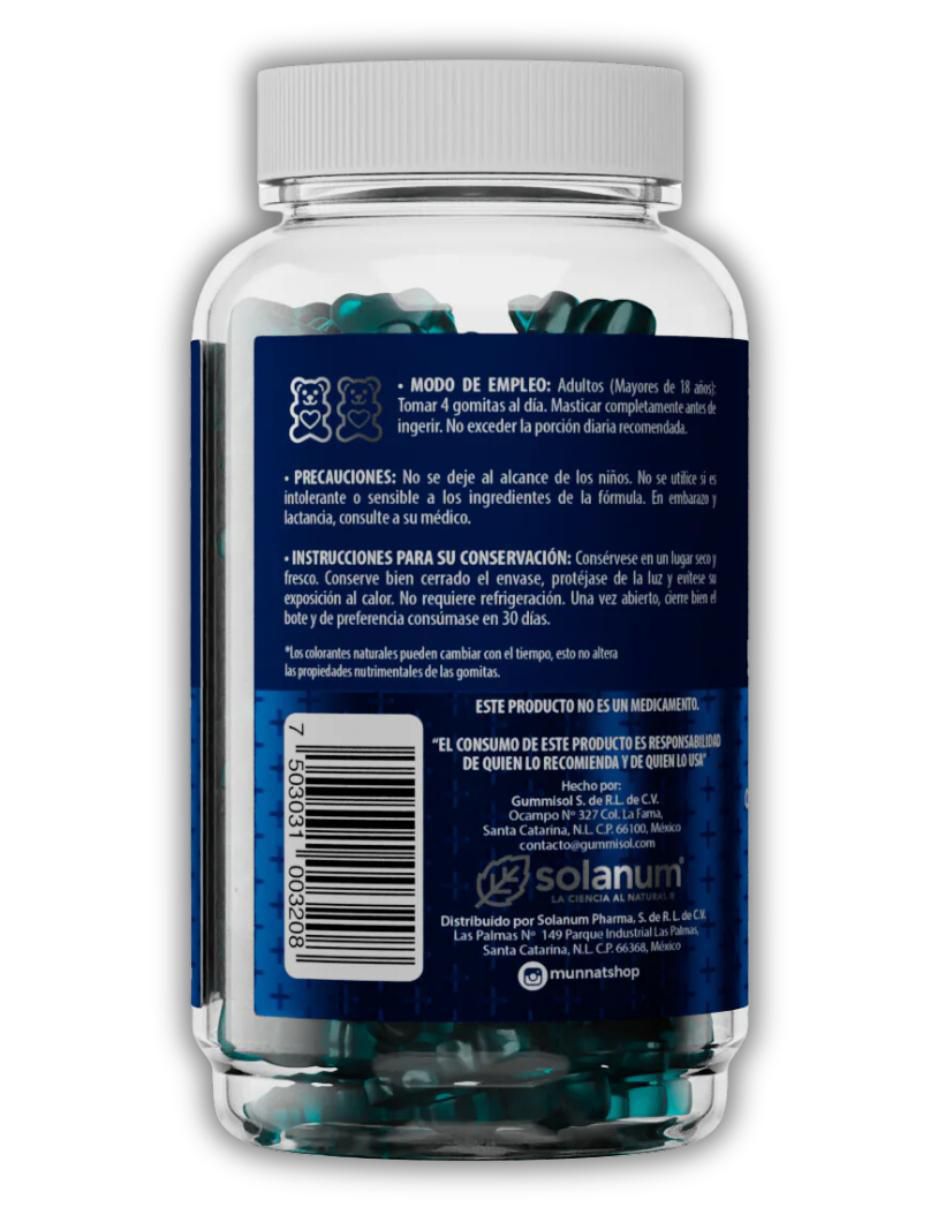 Multivitamínico con vitamina C sabor moras de 100 gomitas 2