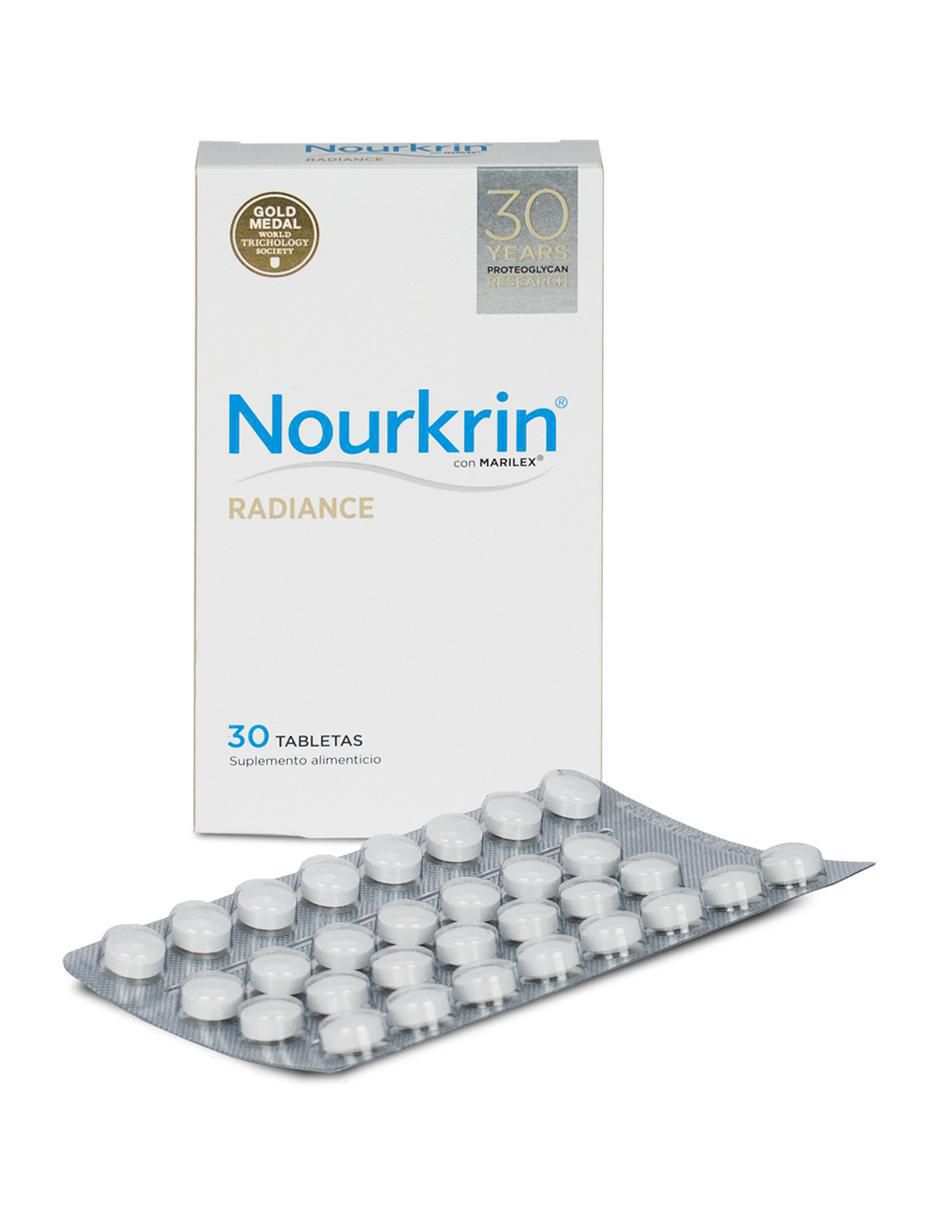 Suplemento alimenticio Radiance con marilex de 30 tabletas