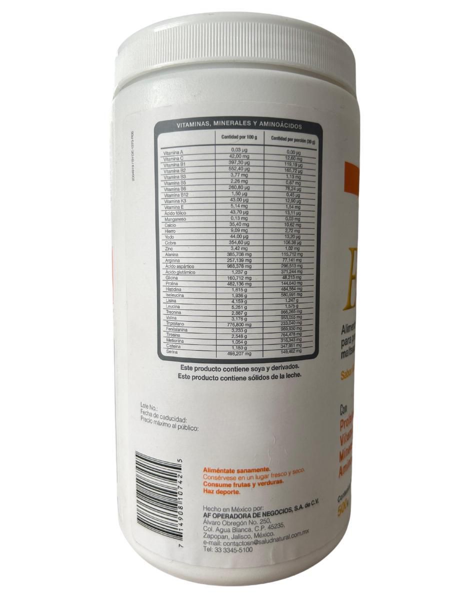 Enersoy Vitaminas y minerales sabor vainilla de 500 g 2