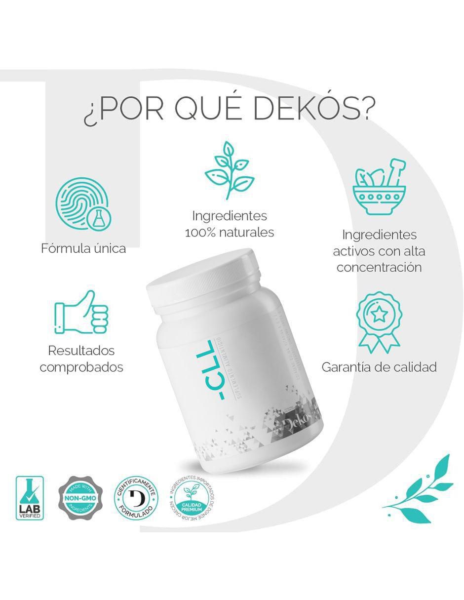 -CLL Suplemento Alimenticio con colágeno hidolizado, vitamina C sabor naranja de 300 g 4