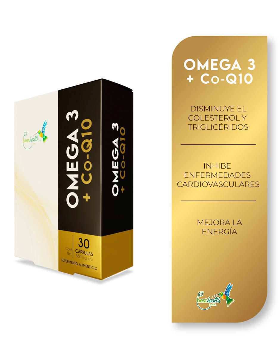 OMEGA 3 + CoQ10 de 30 cápsulas 2