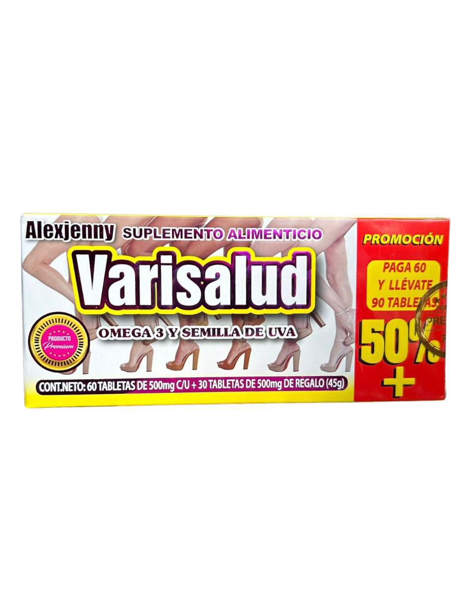 Varisalud con omega 3 de 90 tabletas
