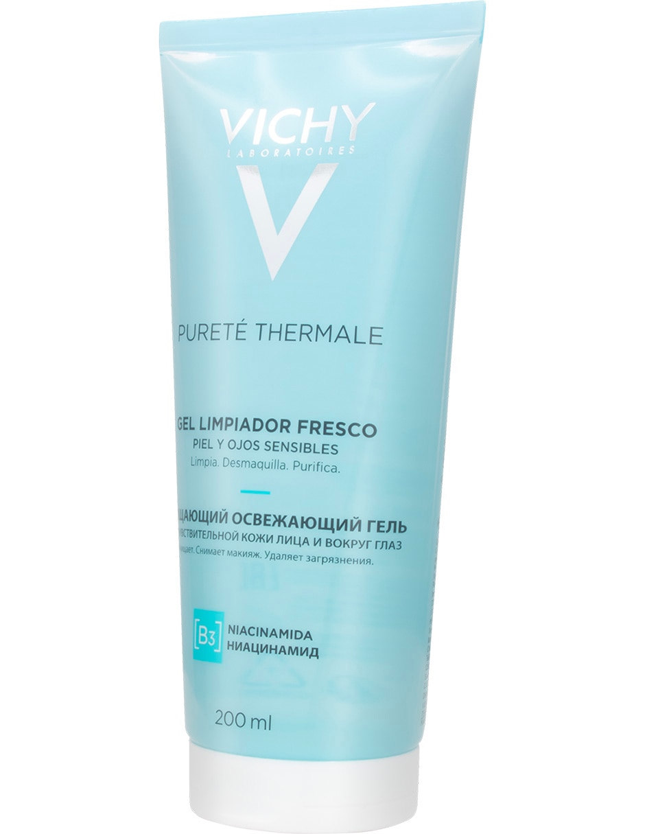 Limpiador facial Pureté thermale gel limpiador fresco para pieles sensibles Pureté thermale para sensibilidad y enrojecimiento 2