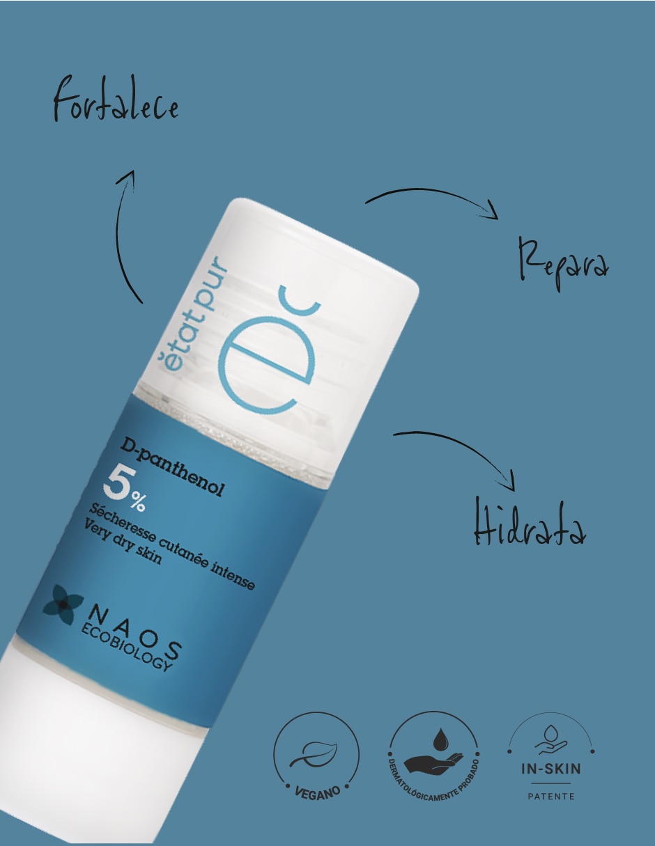 Sérum hidratante D – pantenol Activo Puro Etat Pur de piel seca 5