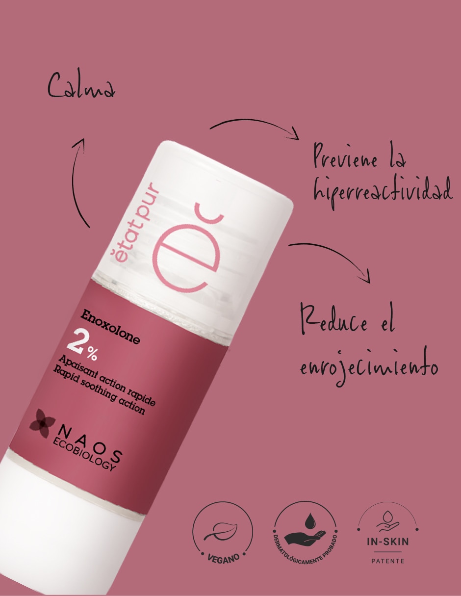Sérum facial Enoxolona Activo Puro Etat Pur de piel sensible 5