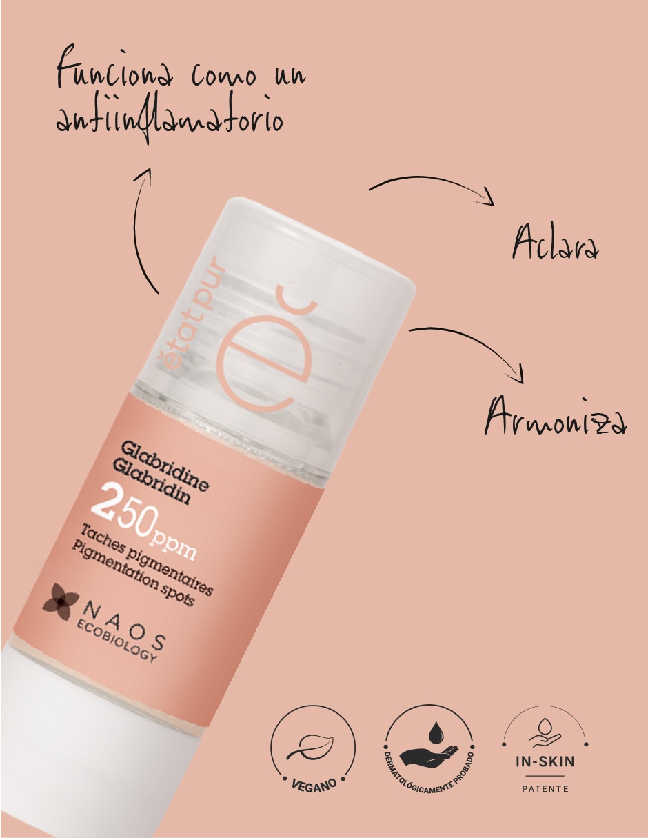 Sérum facial Glabridina Activo Puro Etat Pur de piel sensible 5