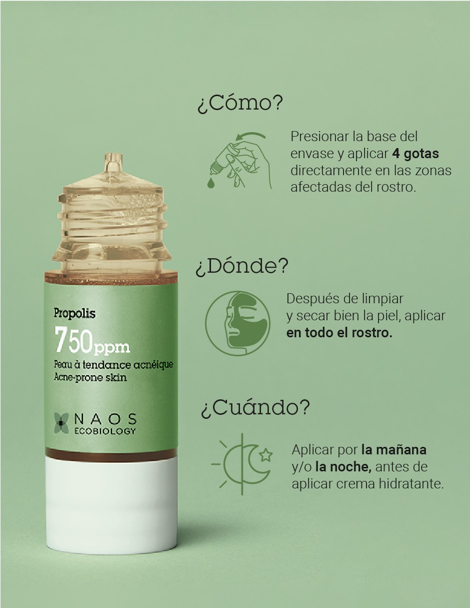 Sérum facial Própolis Activo Puro Etat Pur de piel mixta y grasa 4
