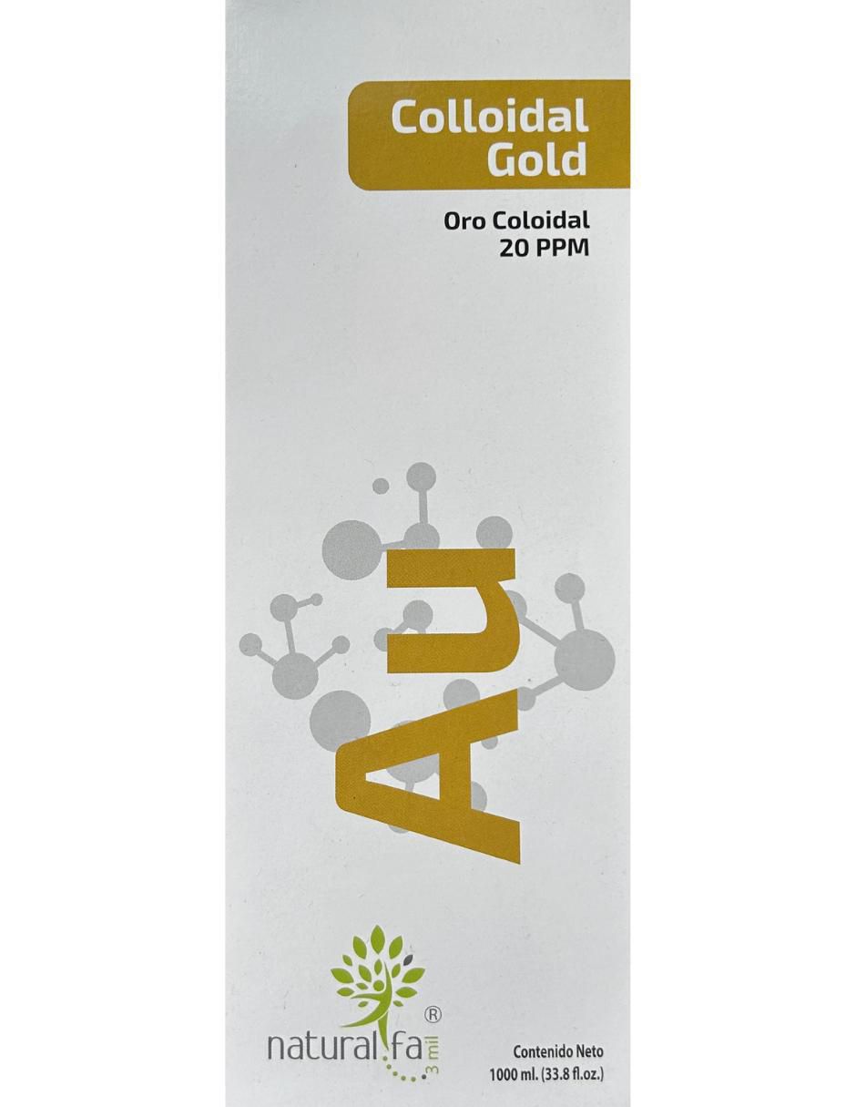 Oro Coloidal fa3mil Natural sabor herbal de 1 l 3