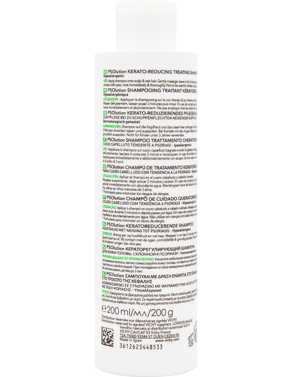 Shampoo anticaspa para cabello Dercos 3