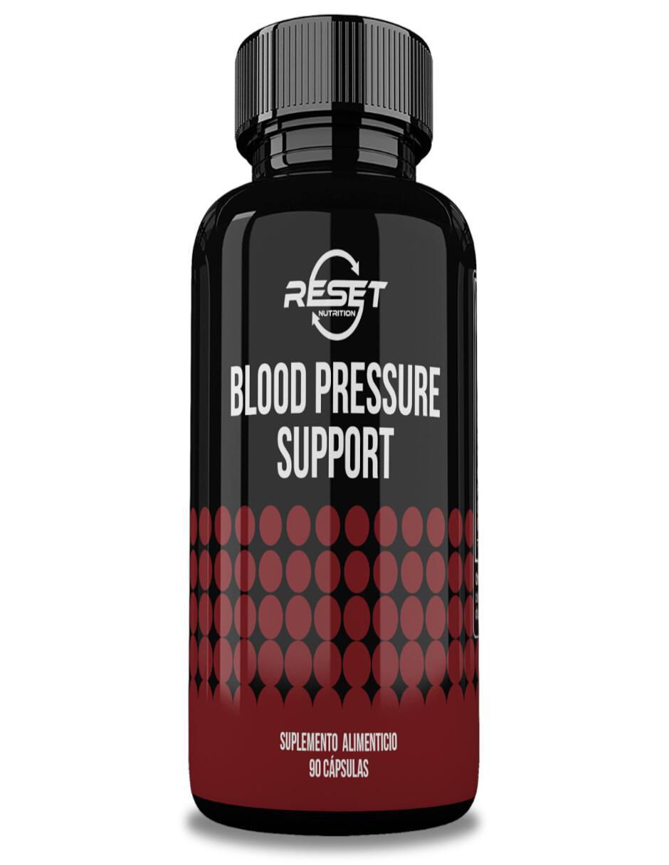Blood Pressure con vitamina C, vitamina b6, vitamina b12, bulbo de ajo en polvo, flor de hibisco, hoja de olivo, extracto de espino blanco, hoja de buchu, hoja de uva ursi, baya de enebro y hoja de té verde