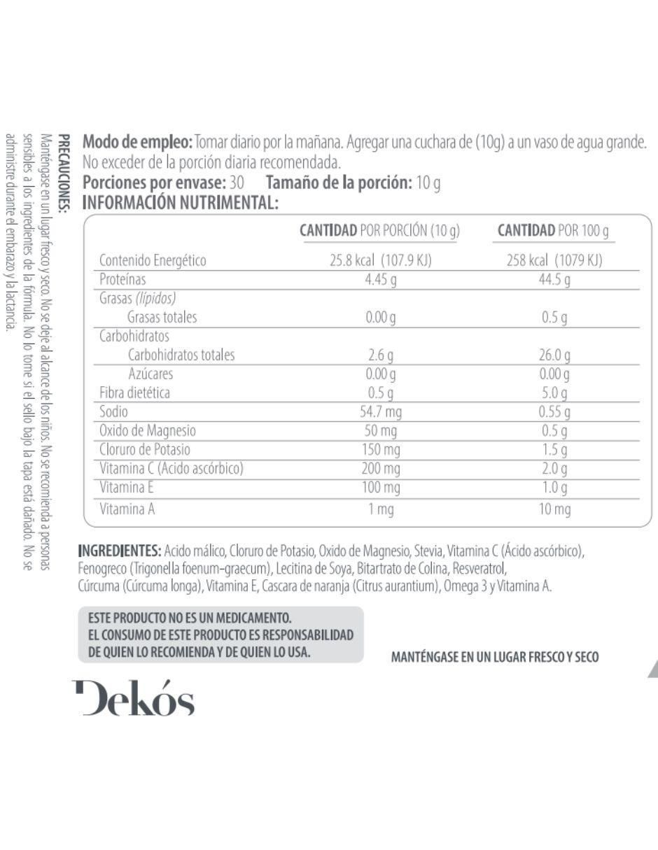 Tone & Burn CLL+FB/PM con café verde sabor natural de 60 cápsulas 4