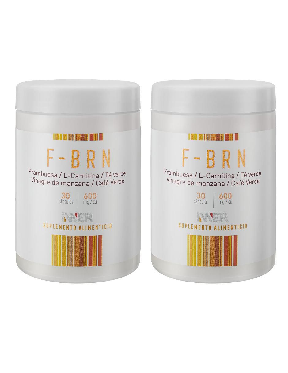 l carnitina con te verde F-BRN Duo Inner con l-carnitina de 60 cápsulas