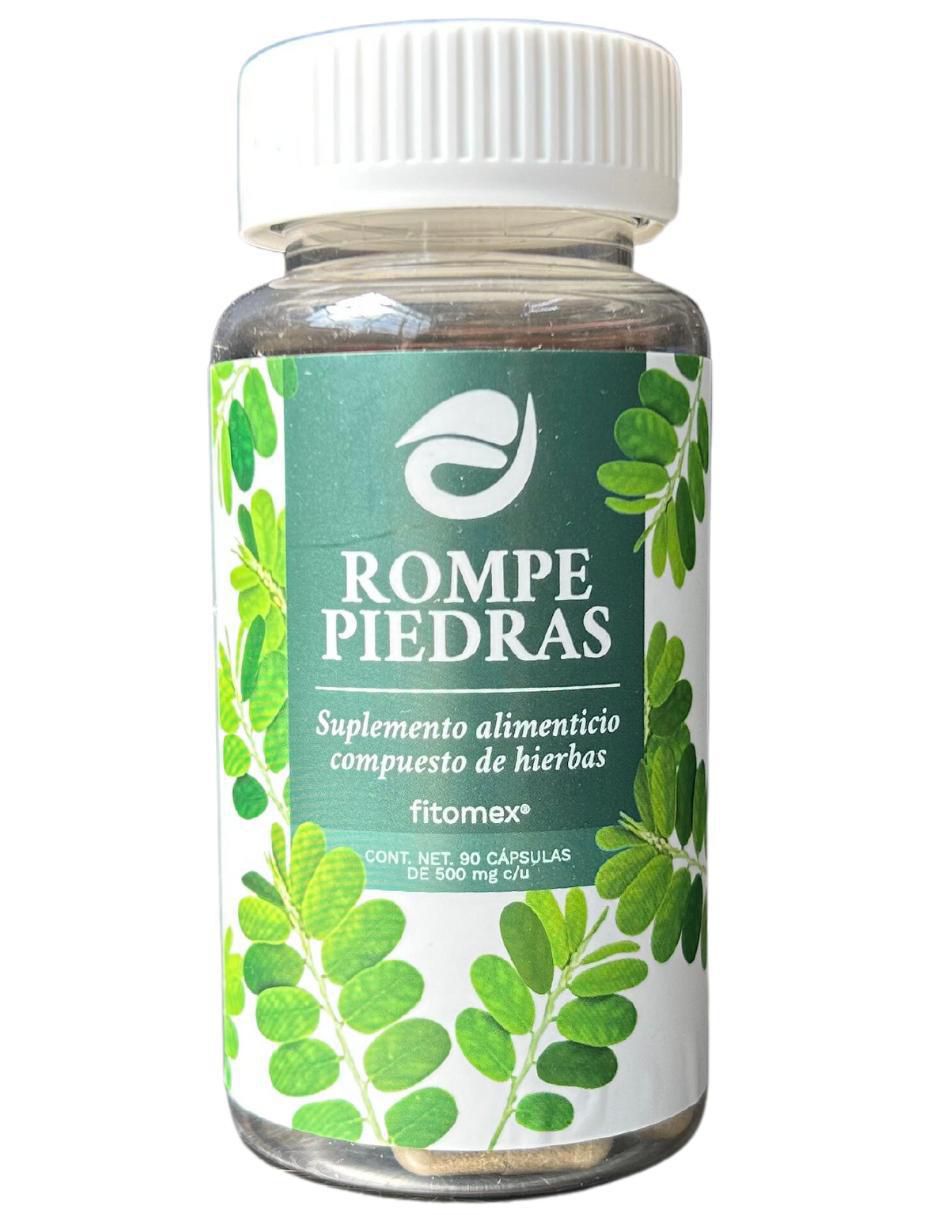 Rompe Piedras Fitomex de 90 cápsulas