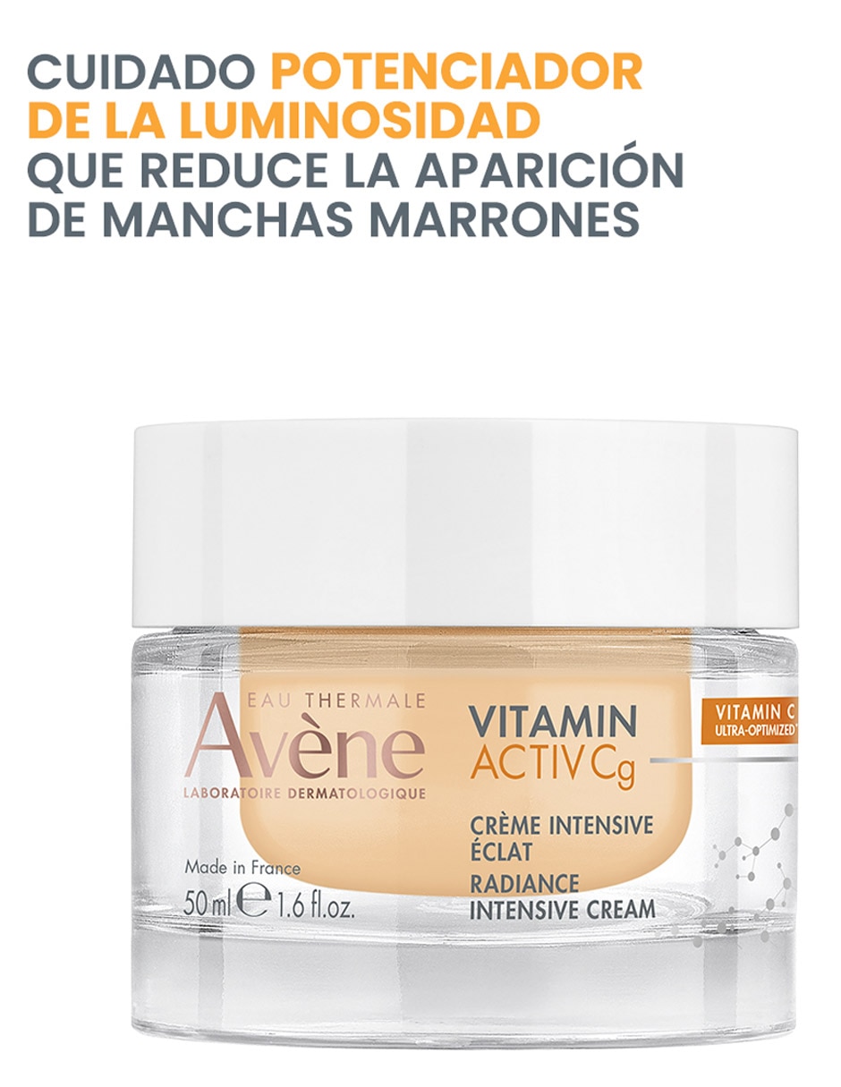 Crema facial recomendada para revitalizar día y noche Crema de Luminosidad Intensiva Antioxidante Vitamin Activ Cg todo tipo piel 2