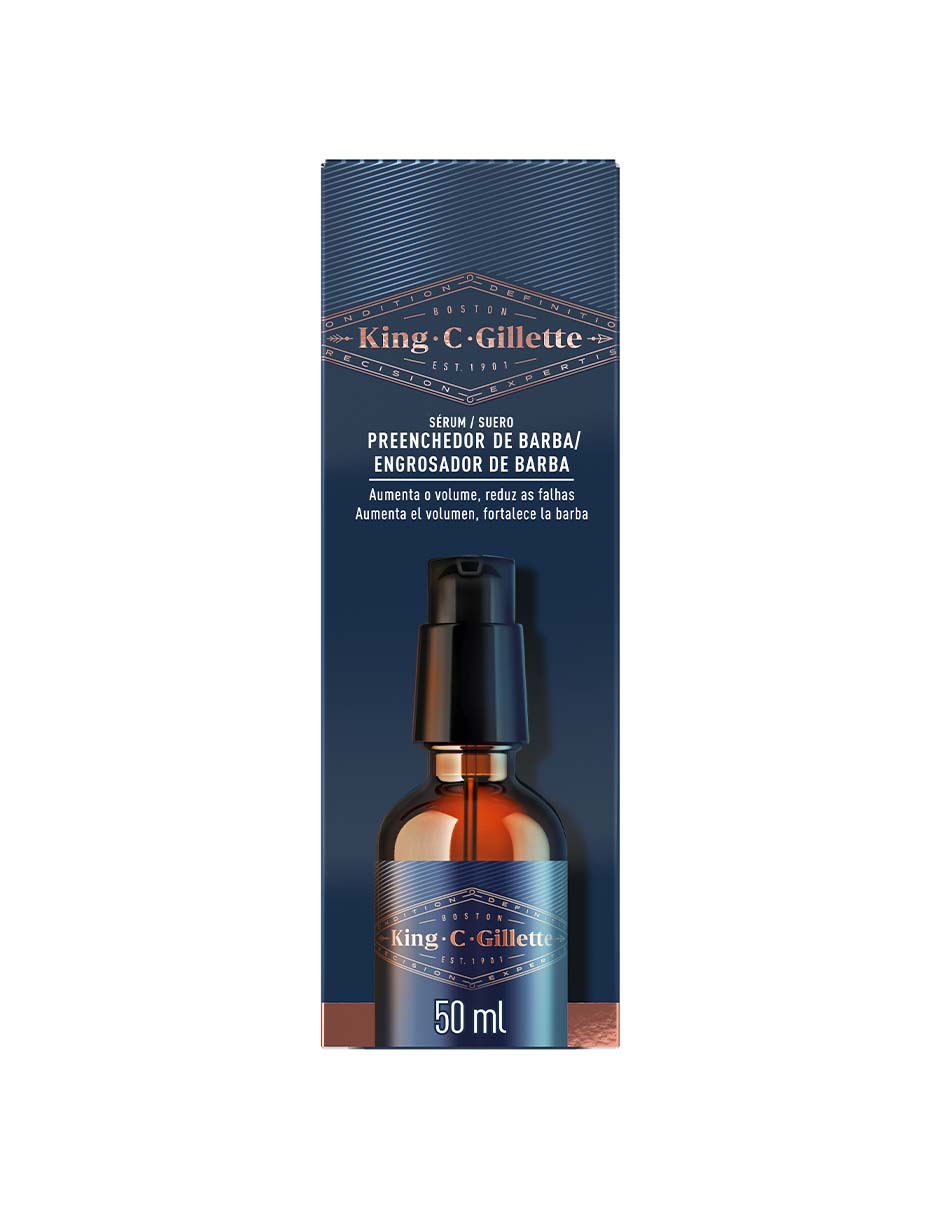Tratamiento para barba Kcg Beard Thickener voluminizante King.C Gillette 3